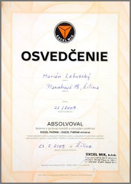 Certifikát 1